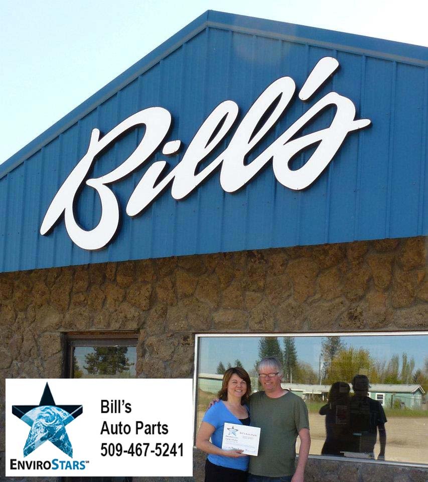 EnviroStars certified Bill’s Auto Parts builds on rich recycling legacy